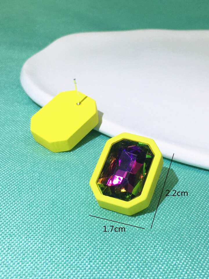 Geometric Stud Earrings