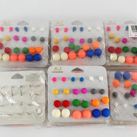 Colorful Stud Earrings