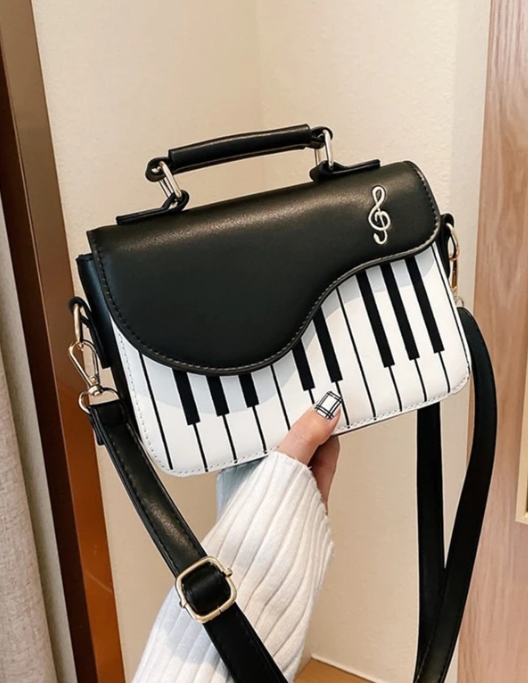 Mini Piano Key Bag